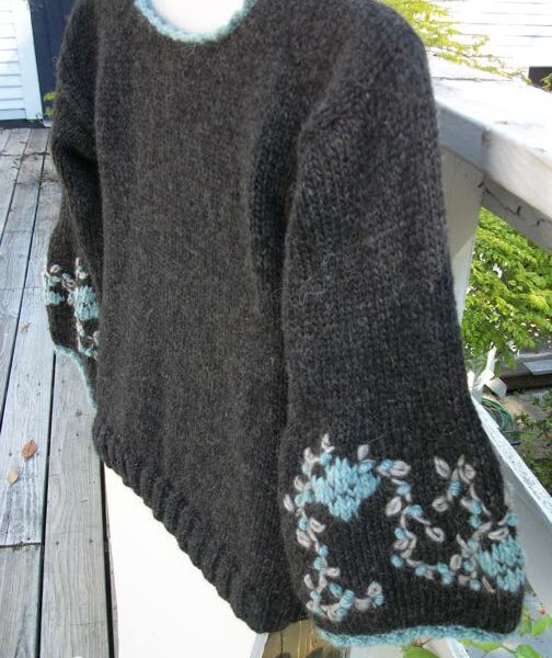 Icelandic Wool Crew Neck Pullover
